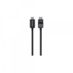 High-Speed HDMI 1.4 M M Cable, Black 12ft