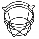 Dome Camera Wire Guard, 6.625" x 5.5" Deep