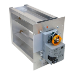 20" x 18" Rectangle 3-Wire Zoning Damper
