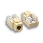 CAT5e Keystone Jack 90deg White