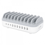 10-Port USB Charging Station - 120 W