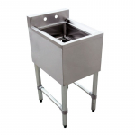 1 Compartment Underbar Sink No Drainboard