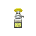 30.5mm Mushroom and Rope Pull Operator, Yellow