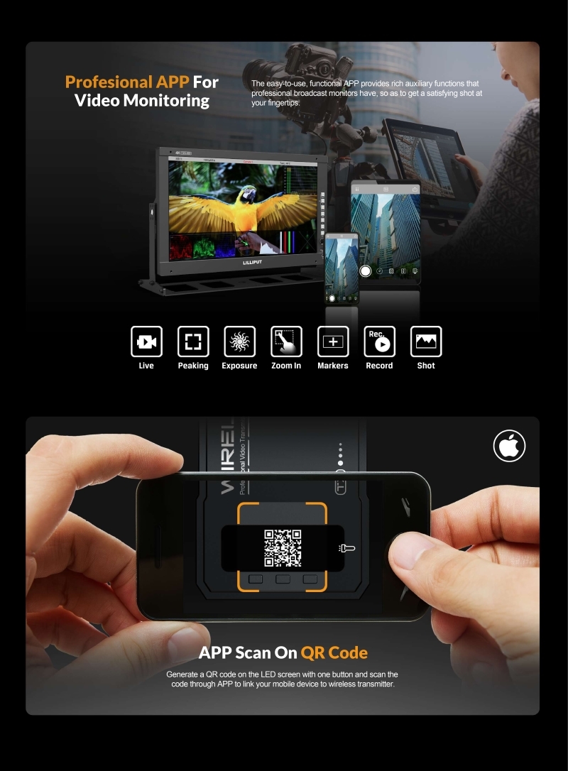 professional app for video monitoring