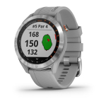 Approach S40 Powder Gray Band Smart Watch