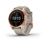 fenix 7S Smart Watch Gold with Light Sand Band