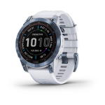fenix 7 Smart Watch, Mineral Blue with Band