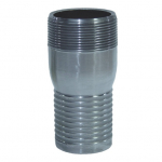 12" Plated Steel Combination Nipple