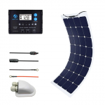 Flexible Solar Panel Kit, Controller, 110W