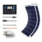 Flexible Solar Panel Kit, Controller, 220W