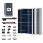 8x100W 12V Poly Solar RV Kits, 60A MPPT