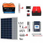 Solar Power Complete System, 600W MPPT50A