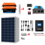 Solar Power Complete System, 500W MPPT40A
