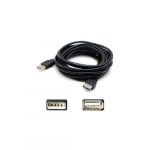 10ft USB 2.0 Black Extension Cable