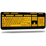 Luminous 4X Large Print Multimedia Desktop Keyboard