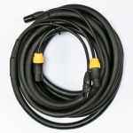 25-Foot, 5-Pin DMX & Locking Power Link Combo Cable