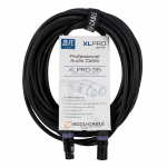 XLPRO Series 35 ft Audio Cable with 3-Pin M to F XLR