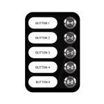 5 Button Illuminated Module