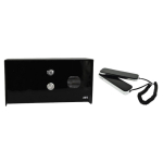 Slim Hardwired Audio Imperial, Black, Kit