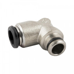 Fixed 10mm Tube x 1/4" BSPT Elbow