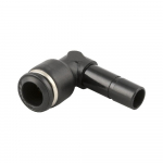 Composite 12mm Tube x 12mm Stud Plug-In Elbow