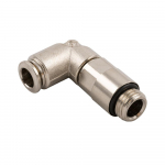 Extended Swivel 8mm / 5/16" Tube x 1/4" BSPP Elbow