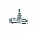 Inline Flow Control Valve, 1/4" x 1/4" Male