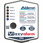 3-Zone WiFi Alarm, Type 1 (Indoor), 120VAC, 15' Cable