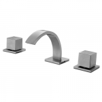 Faucet Modern Widespread Bathroom, Brushed