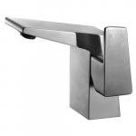 Faucet Modern Single Hole Bathroom, Brushed Nickel
