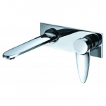 Faucet Wall Mounted Modern Bathroom, Polished Chrome