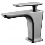 Faucet Single Hole Modern Bathroom, Brushed Nickel