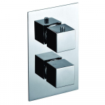 Knob 1 Way Bathroom Thermostatic Shower Mixer