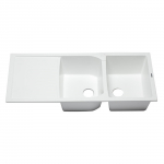 Bowl Granite Composite Sink with Drainboard