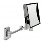 8" Square Wall Mounted 5x Magnify Cosmetic Mirror