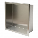 12 x 12" Square Single Shelf Bath Shower Niche