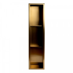 8" x 36" Stainless Steel Shower Niche Gold