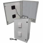 32" x 24" x 12" Vented Weatherproof Enclosure