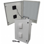 32" x 24" x 12" Vented Heated NEMA Enclosure