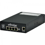 eBridge 4 Port Receiver 25Mbps Generates PoE+