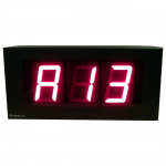 Digital LED 2-1/3" Display with D-Rings for Hanging
