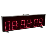 6-Digit Display, 6" High Digits, Metal Frame