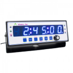 Surface-Mount Clock/Timer, 6 Digits, Blue