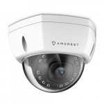 5MP POE Dome IP Security Camera, White