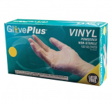 GlovePlus Vinyl Powdered Industrial Gloves, Extra Large