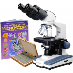 2500X LED Microscope with 3D-Stage, Book