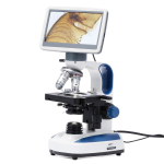 LED Binocular Compound Microscope with Display