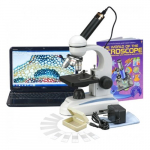 Student Microscope with Glass Lens