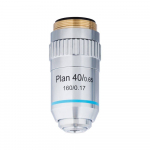 40X Achromatic Objective Lens with Knurled Ring