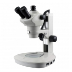 Track Stand Stereo Parfocal Trinocular Microscope